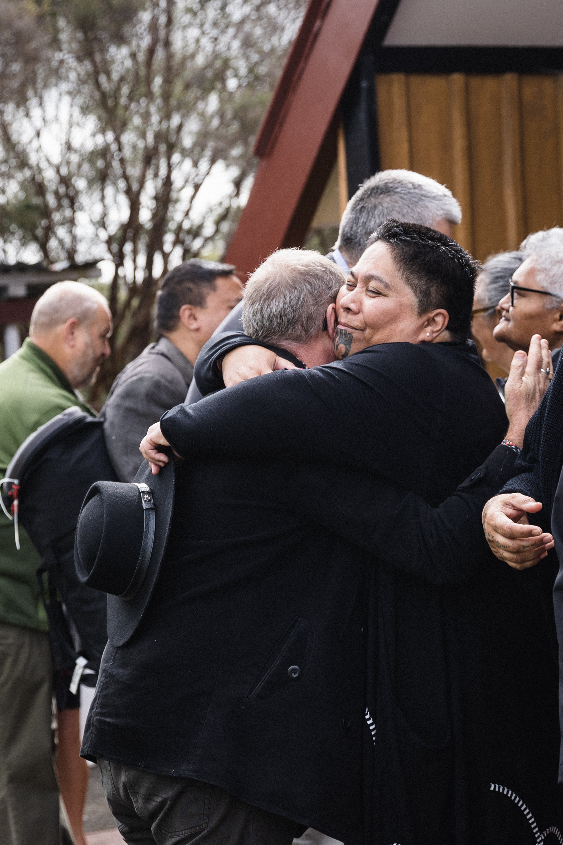 Hugging at Tahia Ko Puanga launch - Visit Ruapehu.jpg